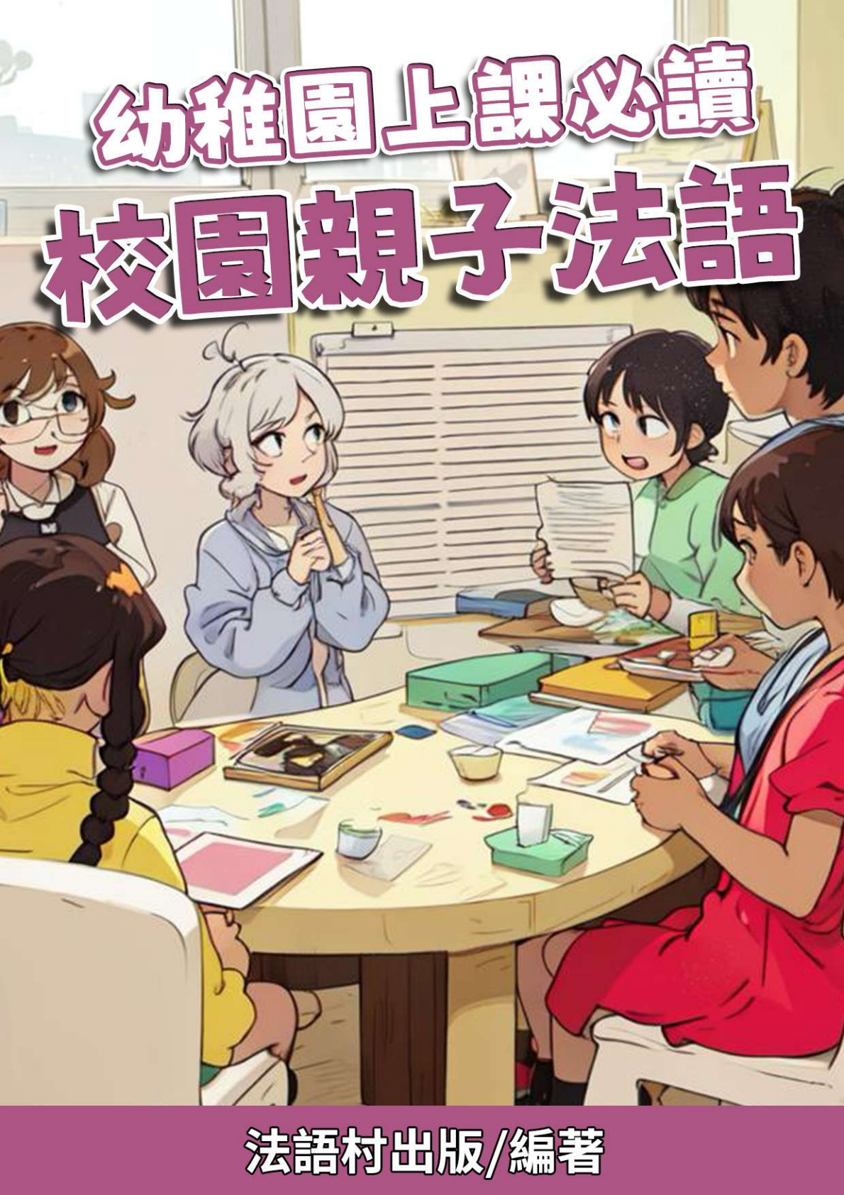 幼稚園上課必讀 校園親子法語（89頁）