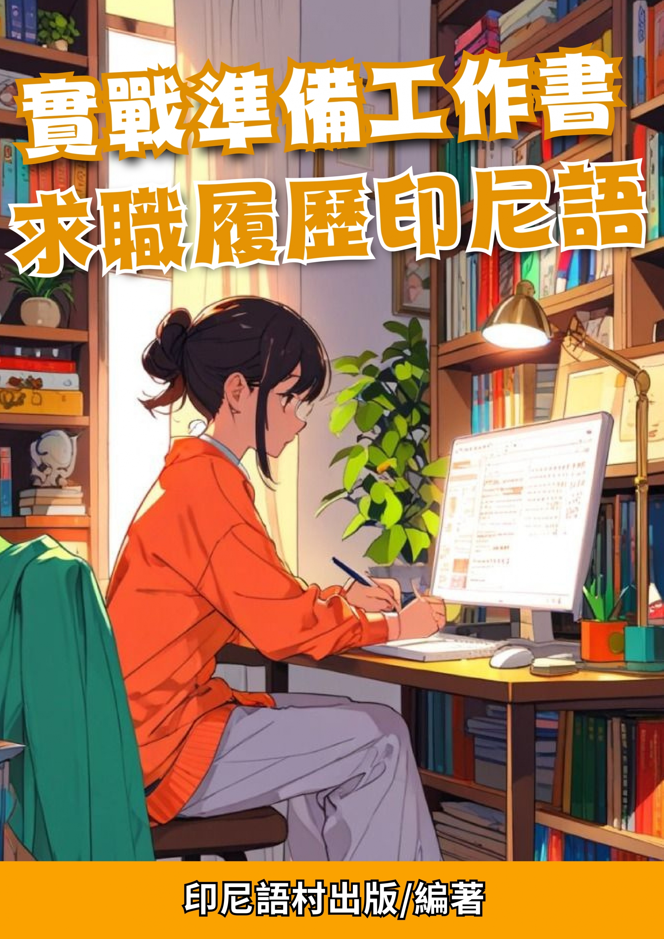實戰準備工作書 求職履歷印尼語 (110頁)