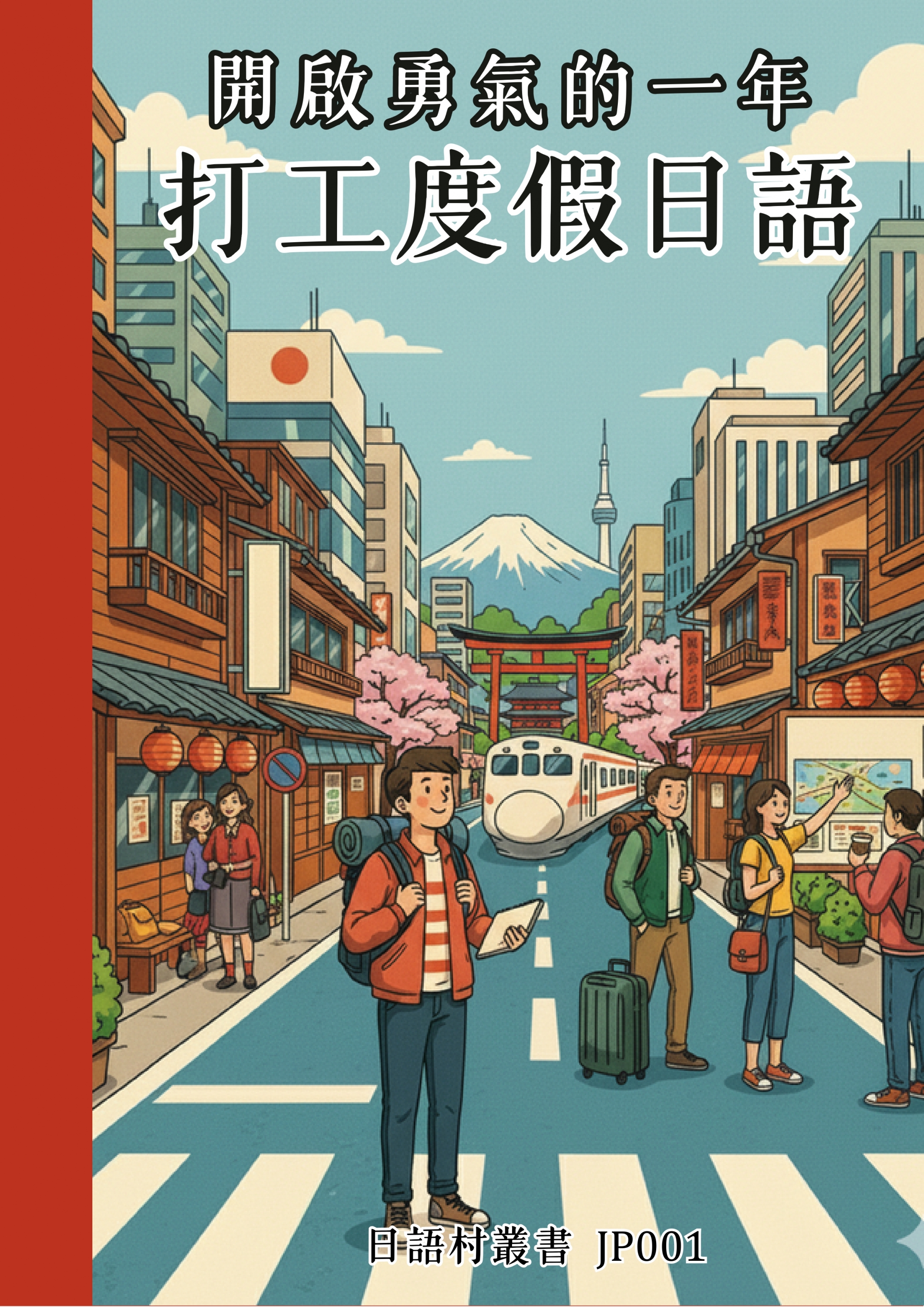 JP001開啟勇氣的一年 打工度假日語 (122頁)