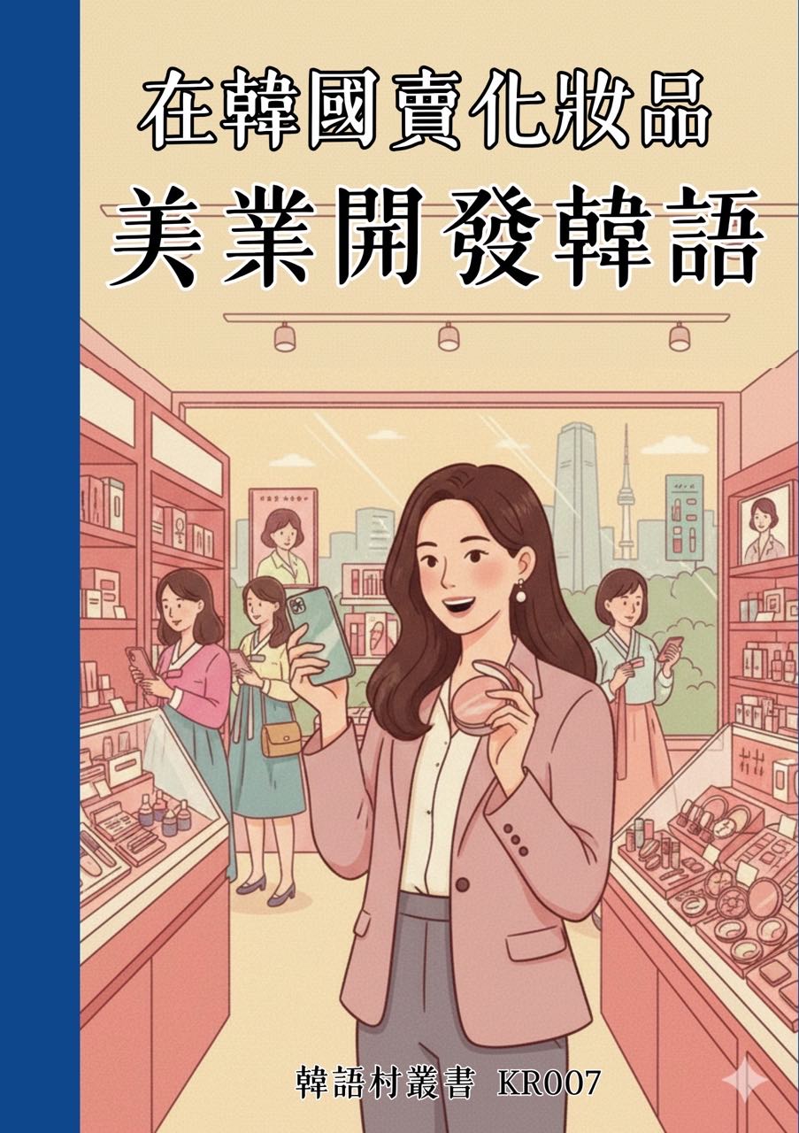 KR007 在韓國賣化妝品 美業開發韓語 (90頁)