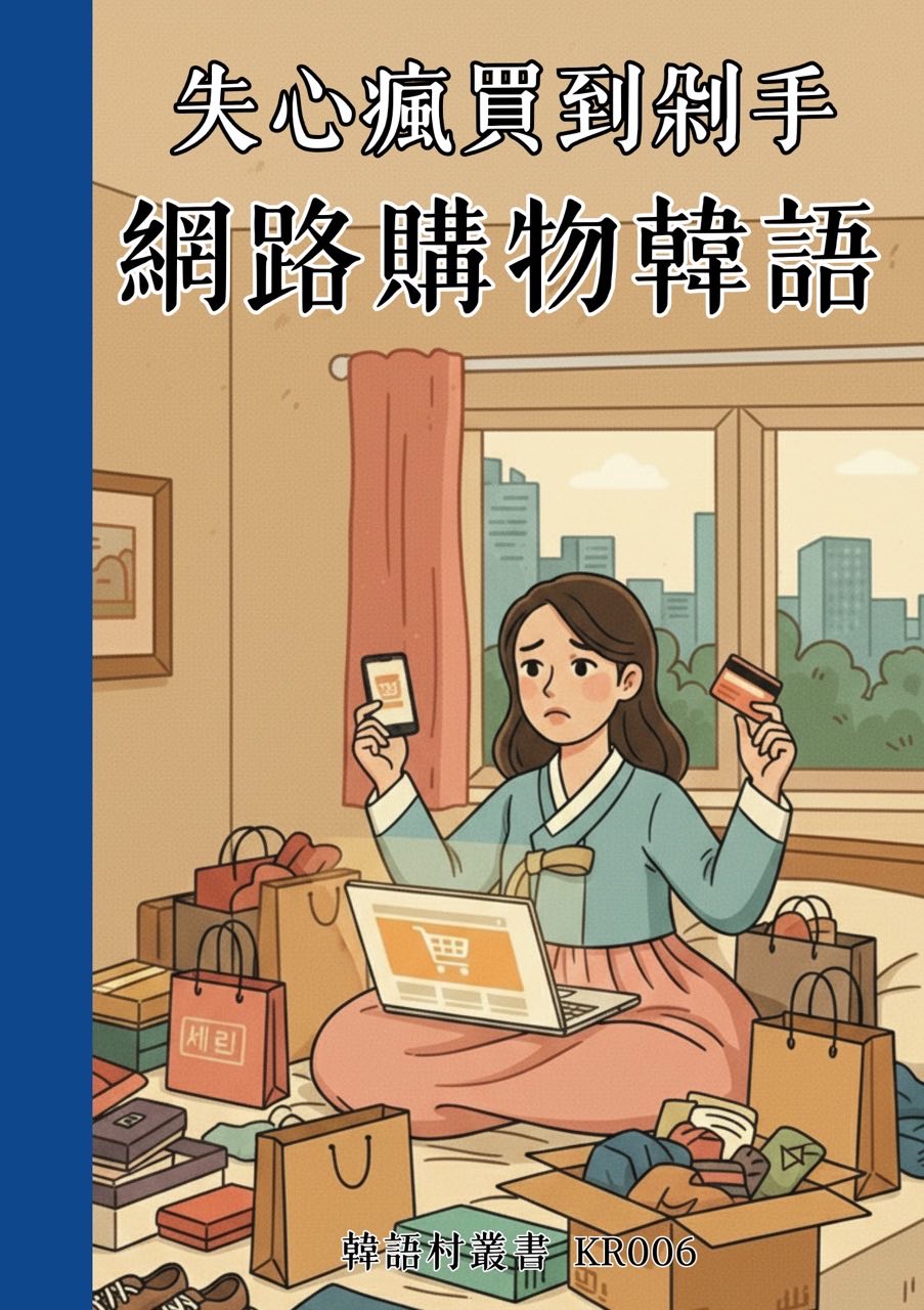 KR006 失心瘋買到剁手 網路購物韓語 (147頁)