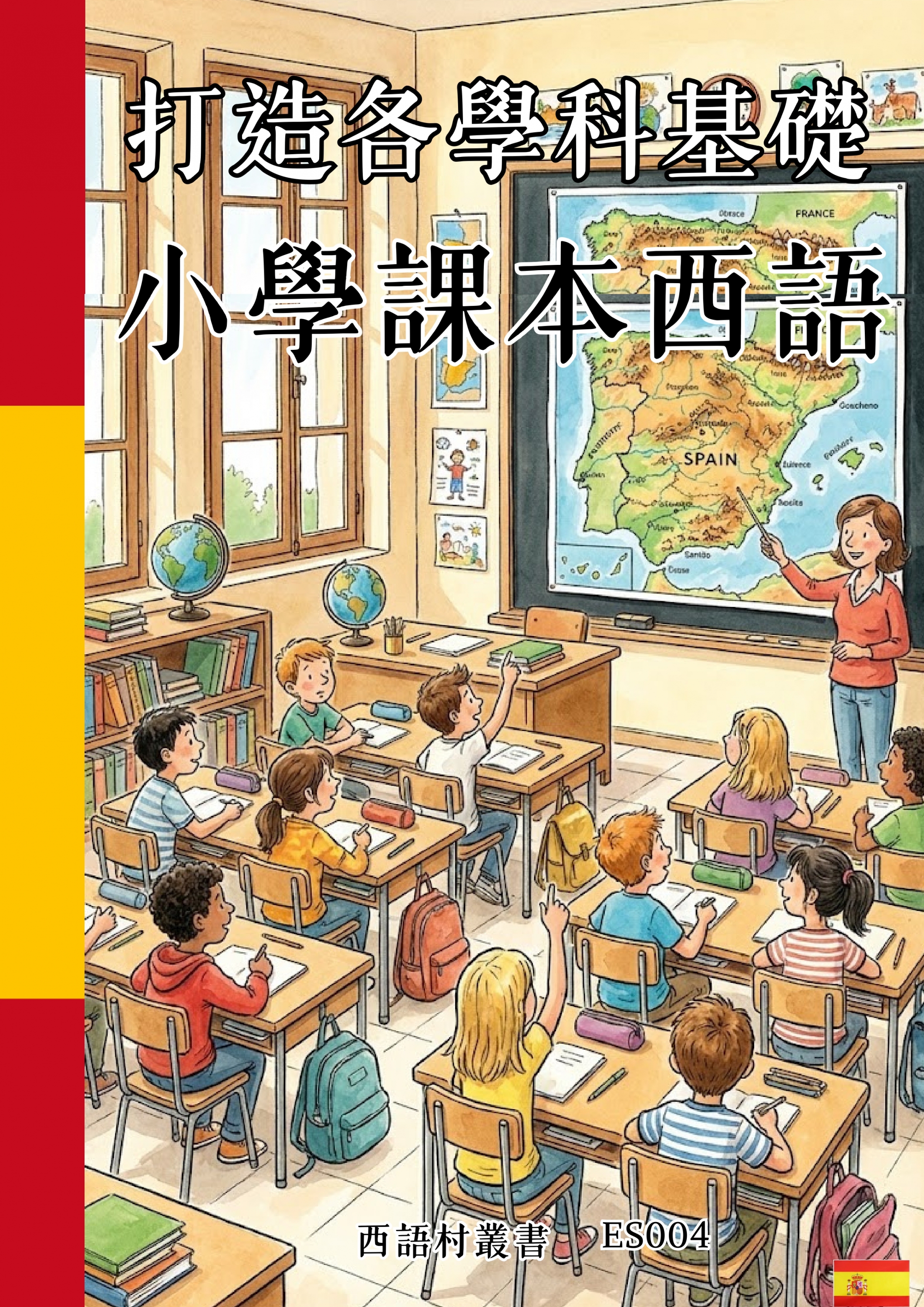 ES004 打造各學科基礎 小學課本西語 (110頁）